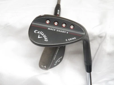 Used Callaway MD4 54.10* 58.08* Wedge Set Dynamic Gold S200 TI Stiff Flex Steel - Image 1 of 4