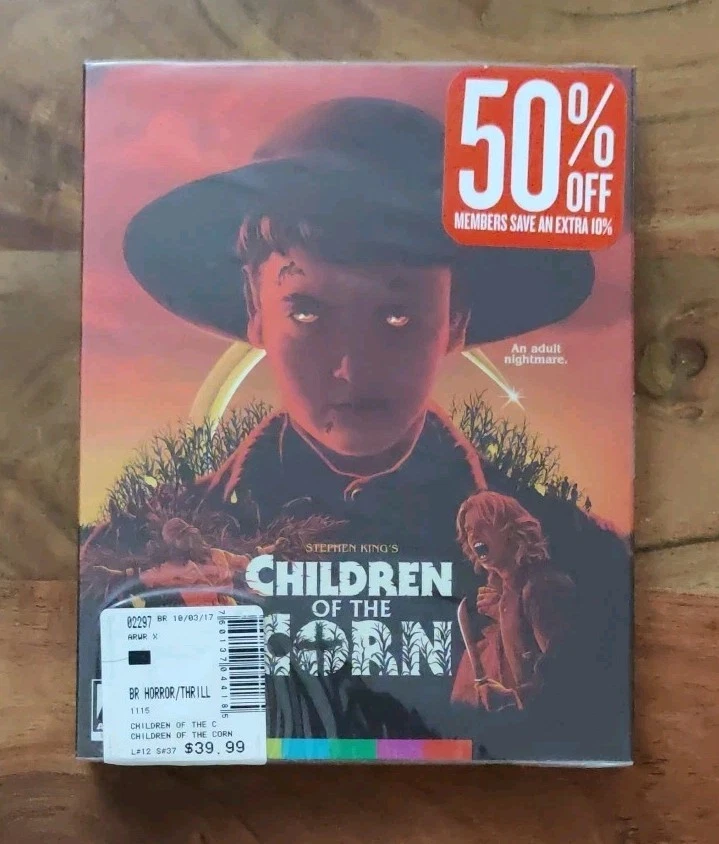 Arrow Video CHILDREN OF THE CORN Blu-ray Limited Edition w/ SLIPCOVER Brand New Foto 1 de 4
