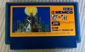 Spy vs Spy Famicom FC Japan Game Cartridge Only Tested Retro Kemco First Star