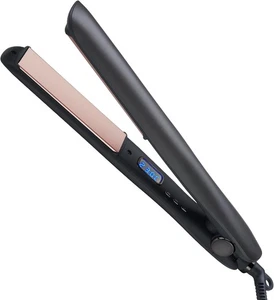Piastra per Capelli da Donna,3cm Piastra in Ceramica da 100°C a 230°C Pulsante Temp Interno L - Foto 1 di 7