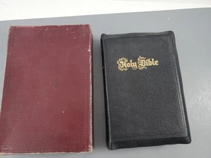 Holy Bible Douay Confraternity New Catholic Version 1950 Genuine Leather - Picture 1 of 14
