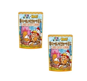 2 X HBAF Pollo Frito Almendra 100g de Corea - Imagen 1 de 2