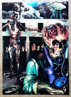 2012 Topps Mars Attacks Card 89 CONCENTRATION CAMP. - Image 1 of 3