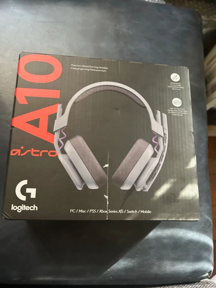 Logitech G Astro A10 Gen 2 Cross-Platform Wired Gaming Headset PS5 Xbox S|X PC - Image 1 of 1
