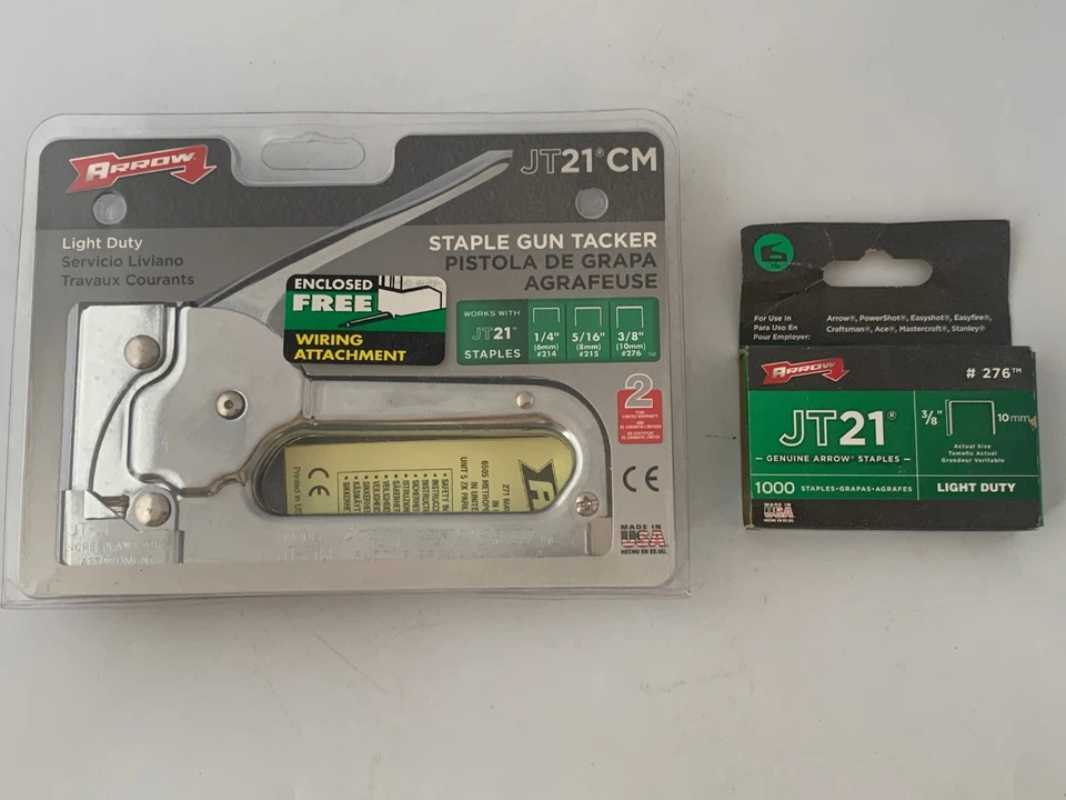 Arrow Fastener Jt21 Type Staples Item # 276