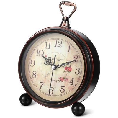  Office Desk Clock Old Fashion for Bedroom Table Clocks Decorative - Image 1 of 4