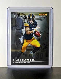 Chase Claypool Rookie 2020 Panini NFL #29 Rookie Spotlight Pittsburgh Steelers - Picture 1 of 6