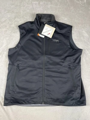 Sitka Jetstream Vest Mens XL Black Windstopper Gore-Tex Softshell Sleeveless - Image 1 of 4