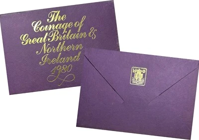 1980 Royal Mint Coinage of Great Britain & Northern Ireland Proof 6-Coin Set - Image 1 of 4