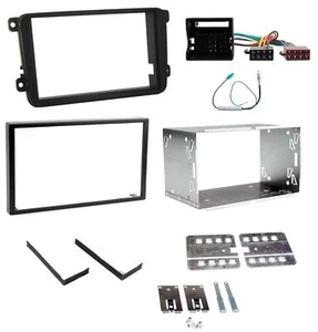 AFC5714 DOUBLE DIN FASCIA SURROUND PANEL CAGE WIRING KIT FOR VW VOLKSWAGEN - Picture 1 of 2
