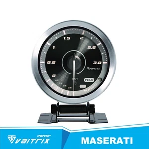 60mm stepper motor Gen2 Gauge BOOST TURBO 3BAR Meter For MASERATI - Imagen 1 de 9