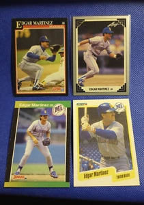 Lotto di carte Edgar Martinez (4) Seattle Mariners - Foto 1 di 1