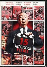 15 Alfred Hitchcock Films (DVD) 3-disc w/ Sabotage, Lady Vanishes, & more! NEW