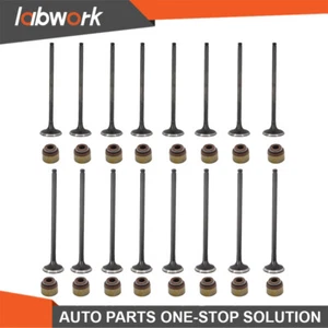 Labwork Exhaust and Intake Valves For Honda Civic del Sol 1992-05 1.6L 1.7L SOHC - Picture 1 of 9