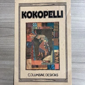 Kokopelli Appliqué Sewing Quilt Pattern Southwestern Vintage Columbine Designs - Picture 1 of 3