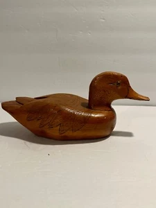 Hank Brooks geschnitzte Signatur Sammlerstück Holz geschnitzt Ente Köder 10 Zoll - Bild 1 von 8