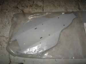 🔥 RC HPI Blitz Composite Main Chassis Plastic White (1) 103366 🔥 - Picture 1 of 2