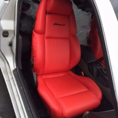 for Nissan 300ZX / Z32 (1990-1999) Leather Replacement Red/Torch Red Seat Covers - Image 1 of 4