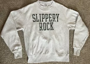 Slippery Rock University CHAMPION Reverse Weave Sweatshirt Size Small Pittsburgh - Picture 1 of 6