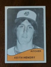 RARE 1979 TCMA Waterloo Indians KEITH HENDRY