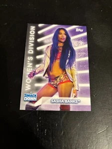 2021 Topps WWE Women's Division Sasha Banks Mercedes Mone - Picture 1 of 1