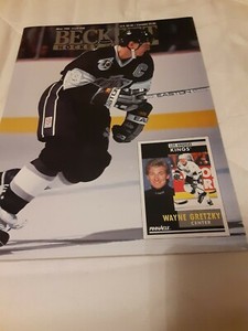 Beckett Hockey Monthly:May 1992 - Center Los Angeles Kings Wayne Gretzky