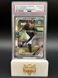 Joe Jacques 2019 Bowman Chrome Refractor /499 #BCP-224 PSA 9 MINT - Picture 1 of 2
