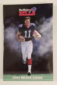 2002 NFL Buffalo Bills Football Medienführer {Drew Bledsoe Cover} kostenloser Versand - Bild 1 von 4