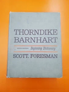 ⭐️⭐️⭐️⭐️⭐️ Thorndike Barnhart 6th Edition Beginning Dictionary - Picture 1 of 6