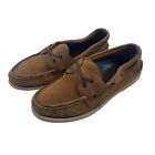 Sperry Brown Suede Original Boat Shoes Top Sider Loafer CH08 0824912 Sz 8M
