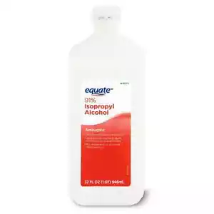 Isopropyl Alcohol Antiseptic Equate 91%, 32 Fl Oz - Picture 1 of 5