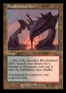 MTG BLOODSTAINED MIRE 435 EXC - RETRO PANTANO INSANGUINATO - MH3 X EN - MAGIC - Picture 1 of 1