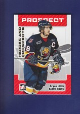 Bryan Little 2006-07 ITG Heroes and Prospects Hockey #86 (NM+) Barrie Colts