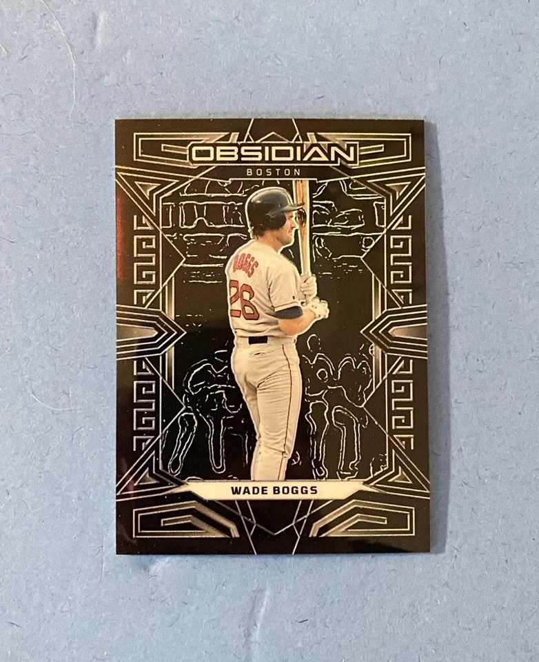 2023 Panini Chronicles - Obsidian- Wade Boggs - Boston Red Sox  - Image 1 of 2