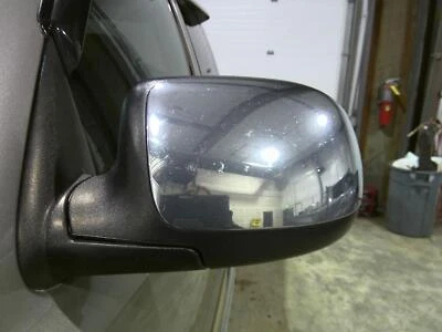 Espejo retrovisor eléctrico izquierdo Chevy Silverado 1500 1999-2002 conductor negro/cromo Foto 1 de 4