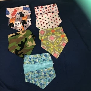 Dog & Cat Bandana OVER THE NECK Cat SCARF NECKWEAR HANDMADE (1) - Picture 1 of 10