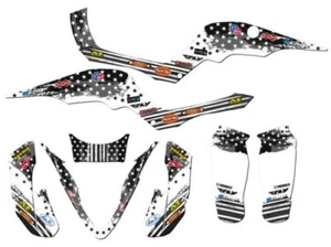 ALL Años Proshark Merica Gris Senge Gráficos Kit Compatible Con Ápice - Picture 1 of 7