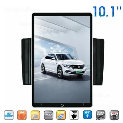 Android 11 2Din Car Radio FM Player 10.1Inch Rotatable Wifi GPS Navi Stereo USB - Image 1 of 4