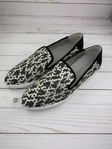 Neu im Karton Lori Goldstein Kollektion 79 $ perforiertes & bedrucktes natürliches Tier Größe 10 M - Bild 1 von 12