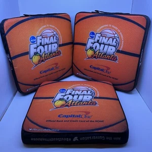 2013 Final Four 75th Anniversary Seat Cushion Atlanta Set of 3 NCAA march madnes - Picture 1 of 14
