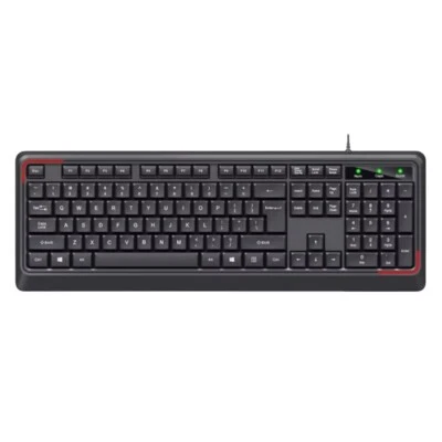 Original Lenovo Eraser K201 Ergonomic 104 Keys Plug & Play Wired Keyboard - US - Image 1 of 4