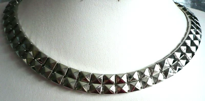 super Statement Collier Kette 45 cm anschmiegsamer Schmuck silber NEU + TOP! - Bild 1 von 3