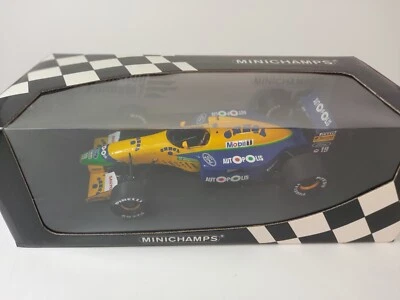 Minichamps Benetton B191 #19 Michael Schumacher 1991 1/18 100910119 - Immagine 1 di 3