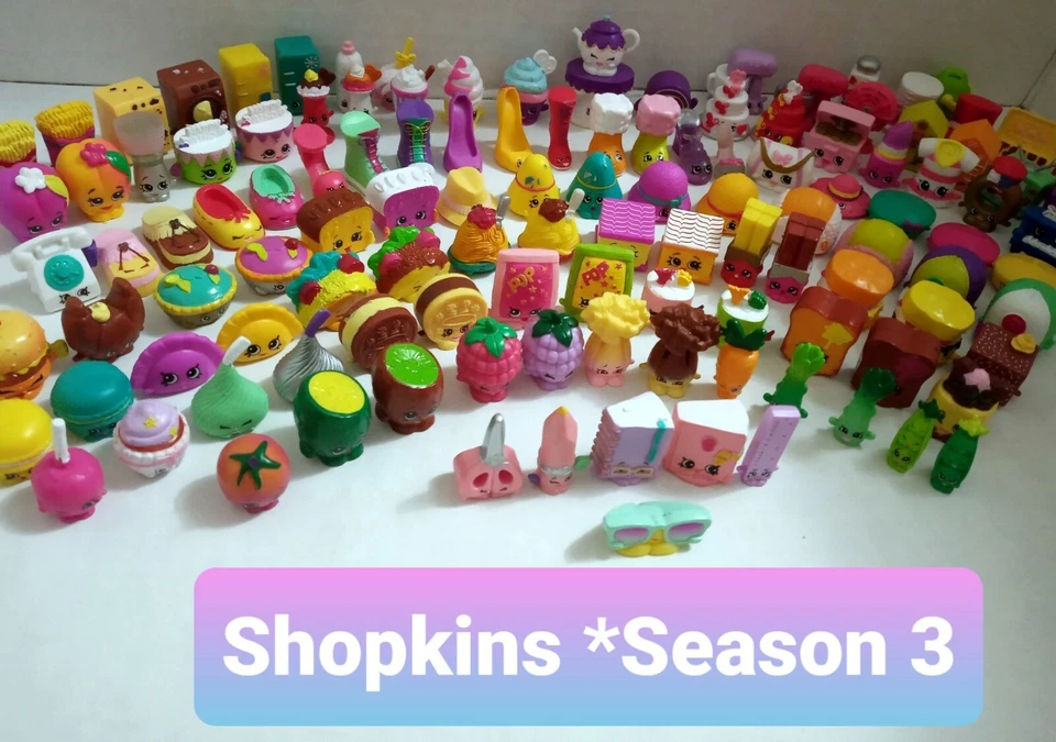 SHOPKINS Season 3  Ultra Rare Exclusive Common *YOUR CHOICE* Combine Shipping!  - Image 1 of 1