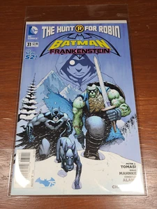 BATMAN & FRANKENSTEIN #31 (New 52 DC Comics) 1st Print NM/ M Bagged Boarded - Picture 1 of 3