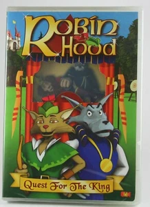 Robin Hood Quest for the King DVD Animated Gary Martin Friar Tuck SEALED - Picture 1 of 6