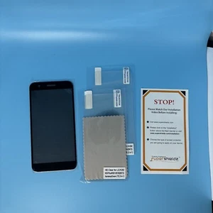 Schwarze äußere Frontscheibe Glas Linse Ersatz für LG K20 Plus/K20 V - Bild 1 von 2