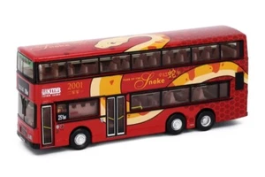Tiny HK KMB Volvo Olympian 11M Lunar New Year of Snake 2001 Route 251M Bus 1:110 - Picture 1 of 2