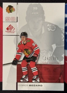 CONNOR BEDARD / 2023-24 SP Game Used Red 247/499 Rookie - Picture 1 of 2