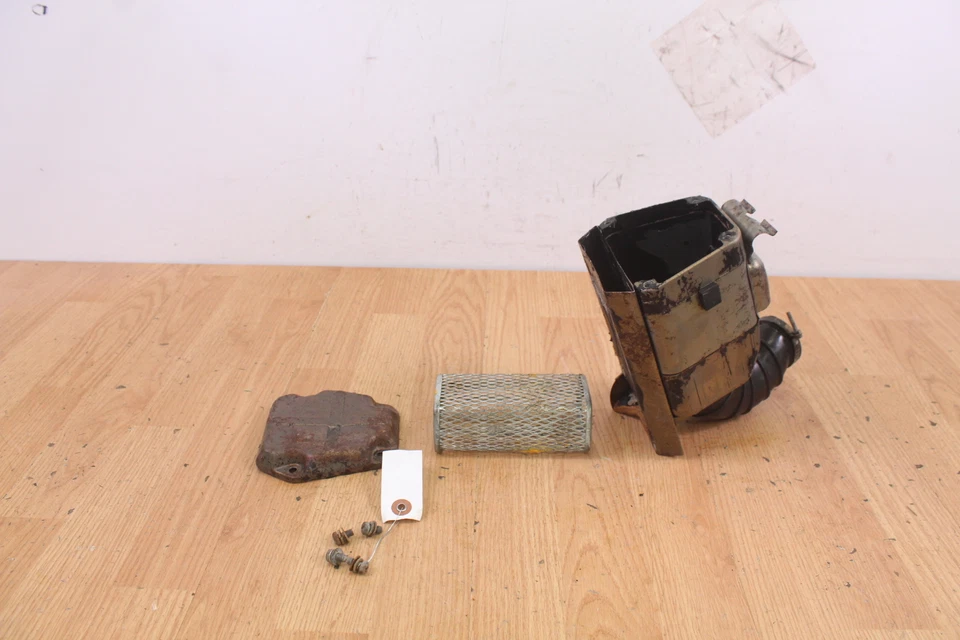 1972 YAMAHA DT2 Air Box w/ Cage and Boot - Image 1 of 4